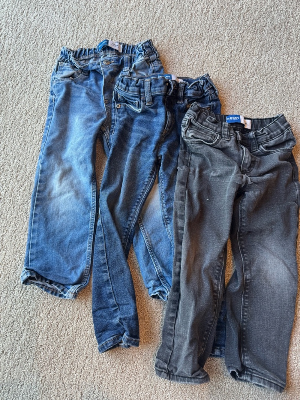3 Old Navy boys Stretch jeans 4T